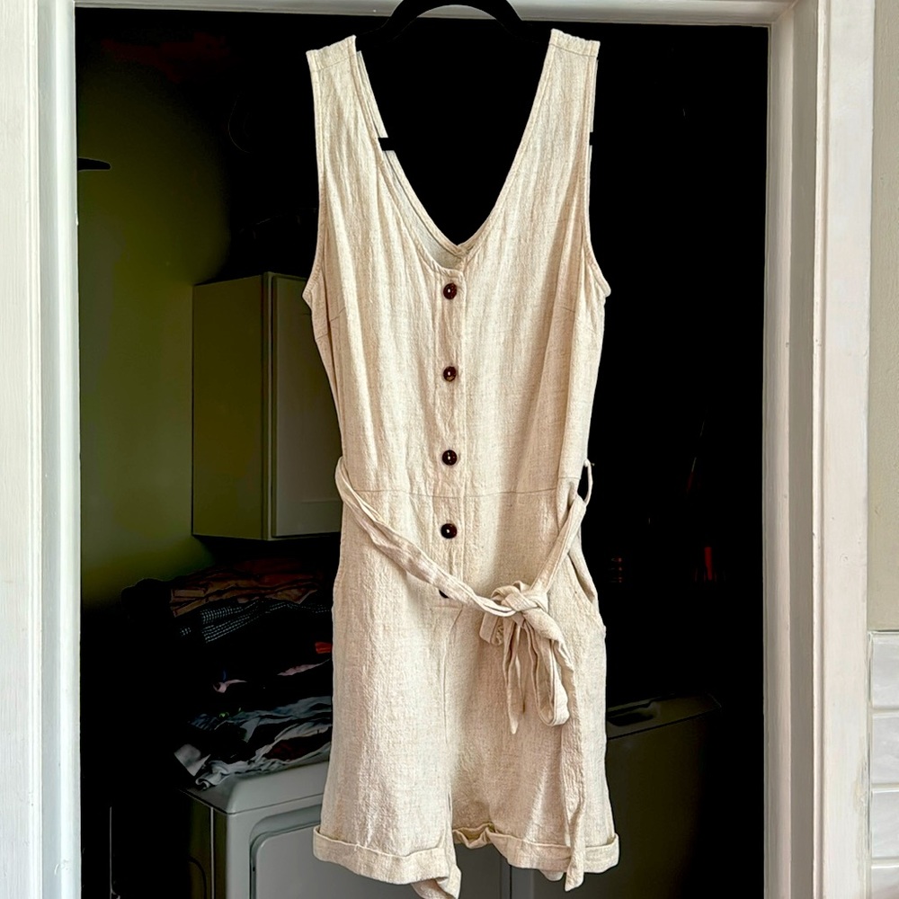 Linen Romper